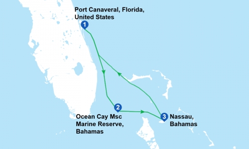Croaziera individuala - MSC Grandiosa - Caraibe si America Centrala din Port Canaveral - 4 nopti, karpaten.ro