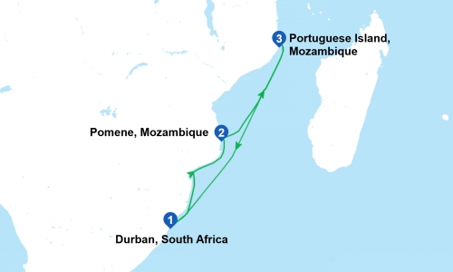 Croaziera individuala - MSC Sinfonia - Africa din Durban - 5 nopti, karpaten.ro